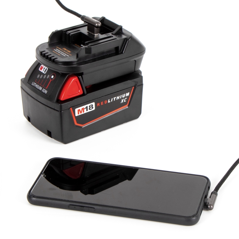 Adattatore 4 batterie per Black&Decker