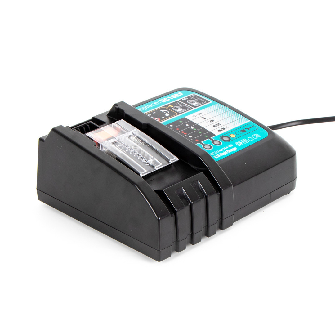 Urun DC18RF 14,4V-18V 6,5A hurtig batterioplader til Makita Li-Ion LXT værktøjsbatteri (1)