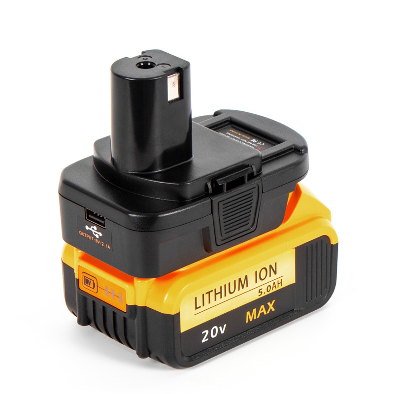 Urun DM18RL akumulatora adapteris MilwaukeeDewalt 18V pārveidošanai uz Ryobi Lithium instrumentu (5)