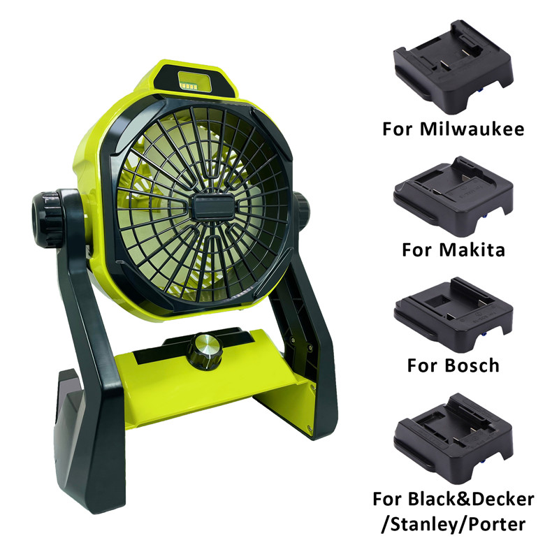 Urun Portable Battery Powered Fan with LED Light (3)