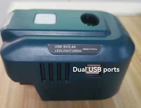 inverter batterie cù porti USB