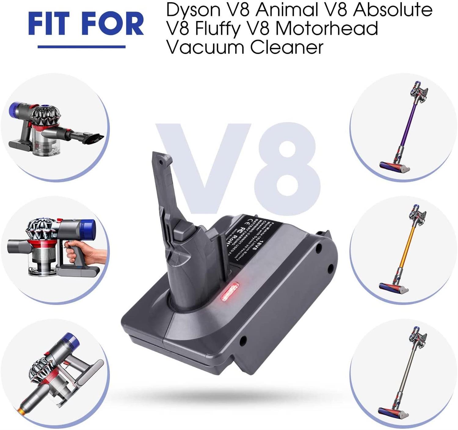 Chargeur compatible - Dyson V8 Absolute Dyson V8 Absolute 