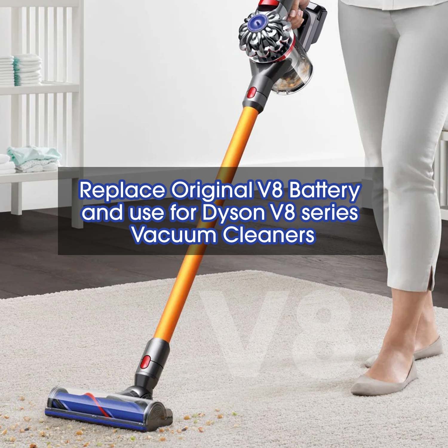 Dyson V8 vacuum cleaner battery